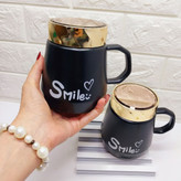ماگ درآینه ای سرامیکی وارداتی طرح smile