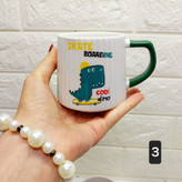 فنجان سرامیکی وارداتی طرح dino