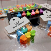کلیپس بیبی قلبی براق ۶۰ عددی
