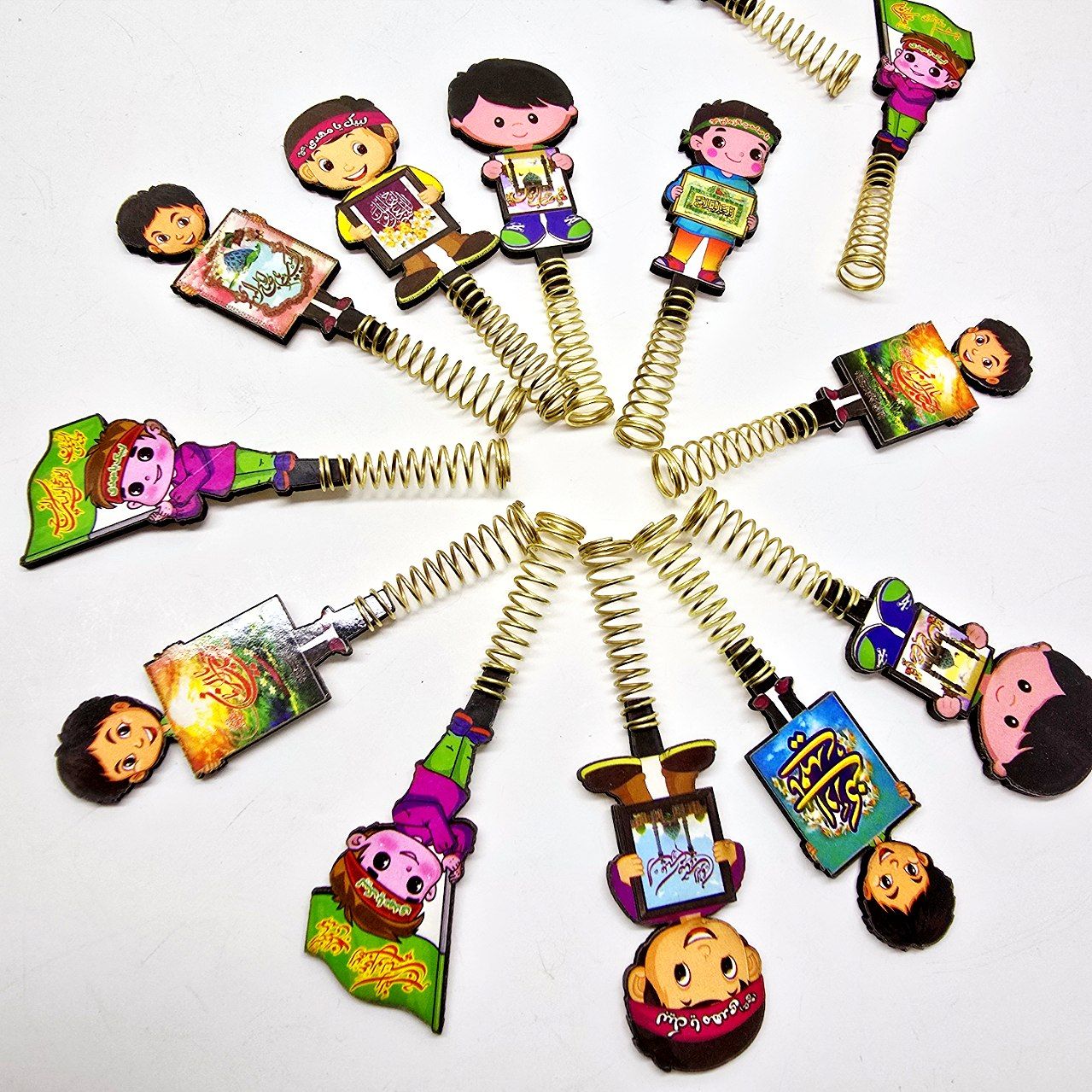 سرمدادی چوبی پسرونه 12 عددی
