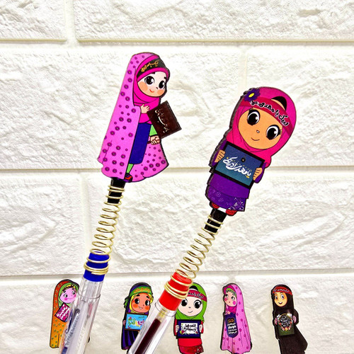 سرمدادی چوبی دخترونه ۱۲ عددی